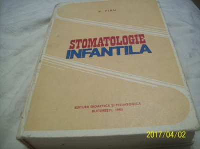 stomatologie infantila- p. firu- 1983 foto