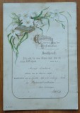 Confirmare religioasa catolica , germana , 1910 , cromolitografiata