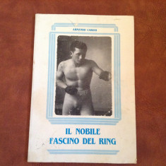 carte L Italiana sport / box - Il nobile fascino del ring / A Carosi - autografe foto
