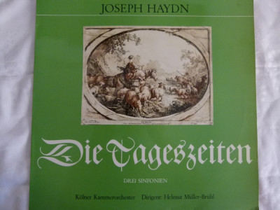 Haydn - Die Tageszeiten - kolner kammeorch. - vinyl foto