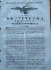 Vestitorul romanesc , gazeta semi - oficiala , 5 Octombrie 1843