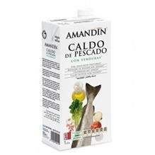 Supa de Peste cu Legume Amandin 1L Cod: 400019 foto