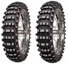 Motorcycle Tyres Mitas C-12 ( 100/90-19 TT 57M Roata spate, NHS, Rennreifen (Mischung) Soft Terrain, rot ) foto