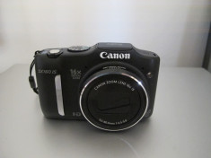 Aparat foto digital Canon PowerShot SX160 IS, 16MP, Black foto