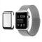 Husa slim cu protectie ecran pentru Apple Smart Watch 42 mm, gold rose