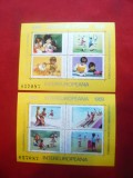 2 Blocuri Colaborarea Intereuropeana 1989 Romania, Nestampilat