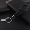Breloc Piele Eco Neagra Fashion Cadou | Accesorii Chei Barbati Femei Universal Elegant Premium