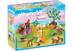 Figurina Zana muzicii si animalele padurii, Playmobil foto