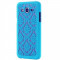 Husa tip capac plastic Flower Palace albastru deschis pentru Samsung Galaxy J5 (SM-J500F)