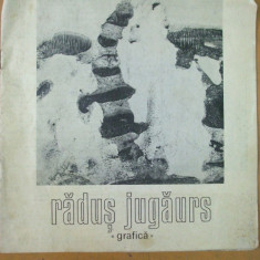 Radus Jungarus grafica catalog expozitie Bucuresti 1981 Simeza
