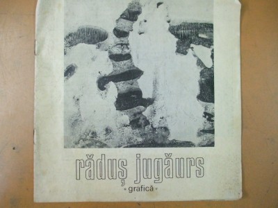 Radus Jungarus grafica catalog expozitie Bucuresti 1981 Simeza foto