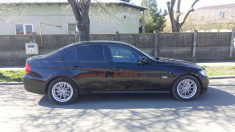 BMW 3 318i, negru, 2000cm3, 150 CP, piele crem foto