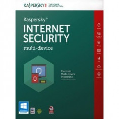 Kaspersky Securitate Internet Security 2017, 3 PC, 1 an + 3 luni, Retail foto