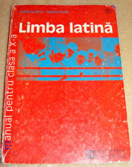 LIMBA LATINA - S. Pirvu / M. Duna - clasa a X a foto