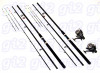 SET 2 LANSETE/LANSETA FEEDER 3,9M CU 2 MULINETE FAST 6000 CU BAITRUNNER