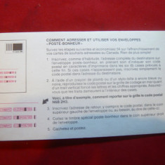 Carnet Prezentare a Seriei de timbre Anul Nou 1987 Canada , foaie10 ex.