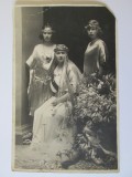 Foto/carte postala de la logodna printesei Marioara(Mignon) cu regele Serbiei
