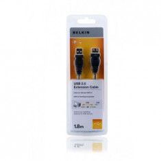 Cablu prelungitor Belkin USB 2.0 (AM-AF) 1.8m foto