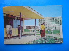 HOPCT 4691 MAMAIA HOTEL FLORA -AN 1963 -CT-STAMPILOGRAFIE-RPR-CIRCULATA foto