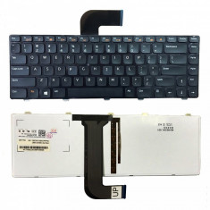 Tastatura Laptop Dell XPS 15 L502X X502L noua iluminata Neagra US foto