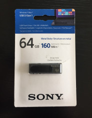 Memorie USB Sony W3, 64GB, USB 3.1, 160 MB/s foto