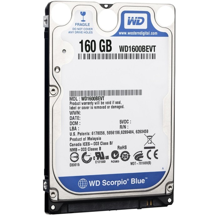 Hard disk laptop 160GB 2,5" SATA refurbished, ca NOU, 0 ore foto mare Hard disk laptop 160GB 2,5" SATA refurbished, ca NOU, 0 ore foto mare
