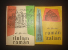 ALEXANDRU BALACI - DICTIONAR ROMAN-ITALIAN, ITALIAN-ROMAN 2 volume {1991} foto