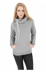 Ladies Raglan High Neck Hoody foto