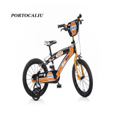 Bicicleta seria BMX 14 inch Portocaliu Dino Bikes foto