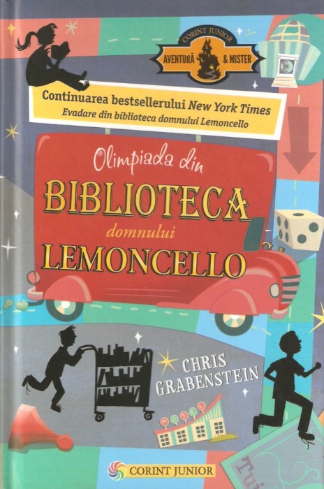 Olimpiada din Biblioteca domnului Lemoncello (de Chris Grabenstein)