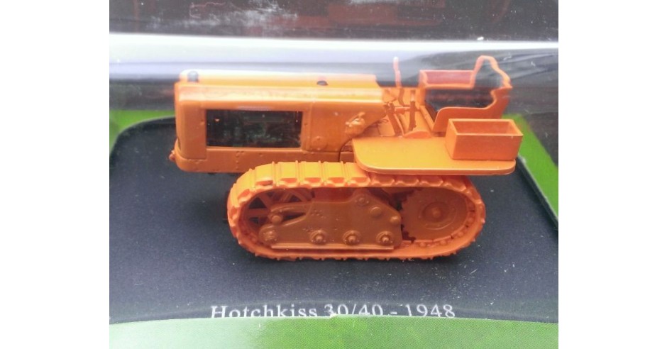 Tracteur Hotchkiss 30/40 1948 - Modèle Réduit 1/43 I47 - Hachette - Occasion
