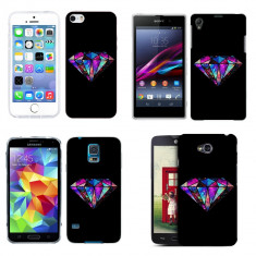 Husa Samsung Galaxy S2 i9100 Silicon Gel Tpu Model Diamond Black foto