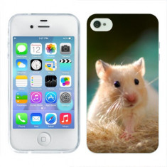 Husa iPhone 4S Silicon Gel Tpu Model Hamster foto