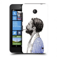 Husa Nokia Lumia 635 630 Silicon Gel Tpu Model Abstract Man V1 foto