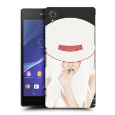 Husa SONY Xperia Z2 Silicon Gel Tpu Model Abstract Women V13 foto