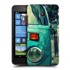 Husa Nokia Lumia 635 630 Silicon Gel Tpu Model Vintage Car foto