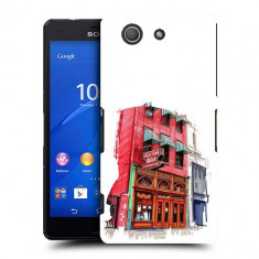 Husa SONY Xperia Z3 Compact Silicon Gel Tpu Model Old Town Bar foto