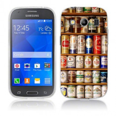 Husa Samsung Galaxy Ace 4 G357 Silicon Gel Tpu Model Beer Cans foto