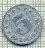 10674 MONEDA- YUGOSLAVIA - 5 DINARA -anul 1953 -STAREA CARE SE VEDE