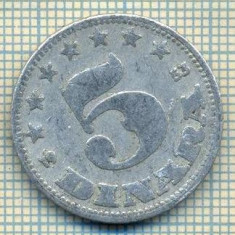 10674 MONEDA- YUGOSLAVIA - 5 DINARA -anul 1953 -STAREA CARE SE VEDE