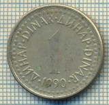 10677 MONEDA- YUGOSLAVIA - 1 DINAR -anul 1990 -STAREA CARE SE VEDE