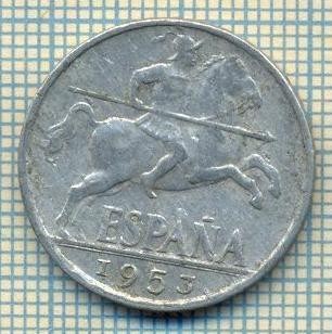 10613 MONEDA- SPANIA - 10 CENTIMOS -anul 1953 -STAREA CARE SE VEDE foto