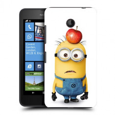 Husa Nokia Lumia 635 630 Silicon Gel Tpu Model Minions foto