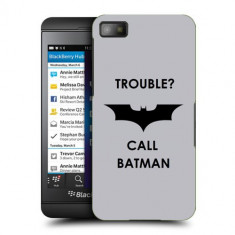 Husa BlackBerry Z10 Silicon Gel Tpu Model Batman foto