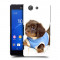 Husa SONY Xperia Z3 Compact Silicon Gel Tpu Model Brown Puppy