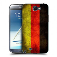 Husa Samsung Galaxy Note 2 N7100 Silicon Gel Tpu Model Germany Flag foto