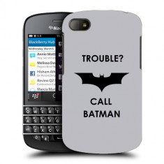 Husa BlackBerry Q10 Silicon Gel Tpu Model Batman foto