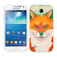 Husa Samsung Galaxy S4 Mini i9190 i9195 Silicon Gel Tpu Model Desen Vulpe foto