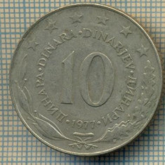 10656 MONEDA- YUGOSLAVIA - 10 DINARA -anul 1977 -STAREA CARE SE VEDE