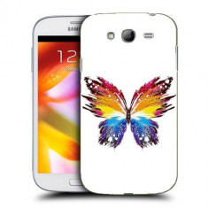 Husa Samsung Galaxy Grand Neo i9060 i9080 i9082 Silicon Gel Tpu Model Abstract Butterfly foto